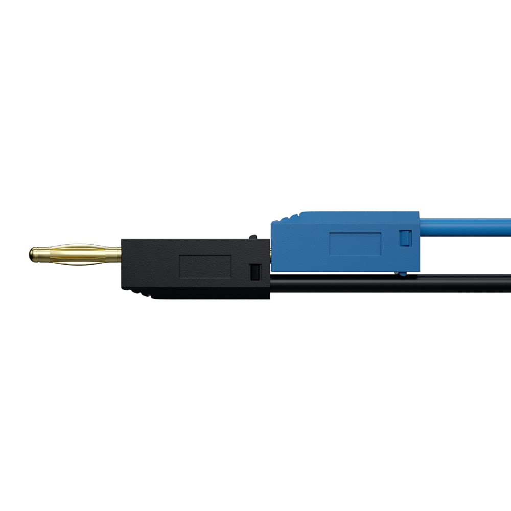 Banana Plug Test Leads - 5 Pack, 1M Cable -3