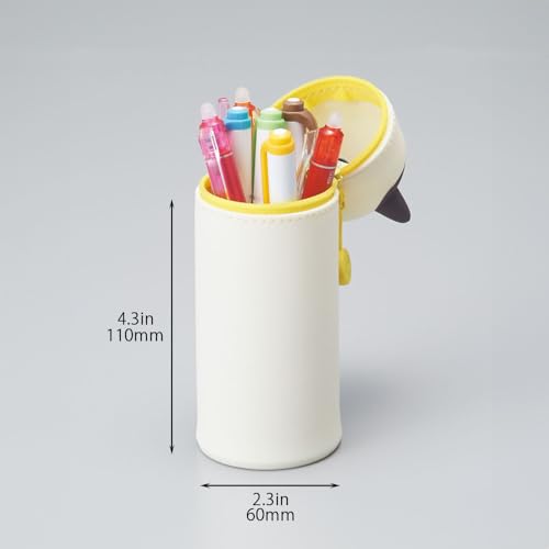 LIHITLAB Kawaii Japanese Bird Stand Up Pencil Case for School Office College Cute School Supplies - Image 4