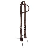 Weaver Synergy Sliding Ear Headstall Floral Horse