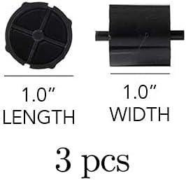 Vista 2 de Royal Imports Dispensador de cinta de alta calidad resistente de escritorio de 1 pulgada de reemplazo, 3 piezas