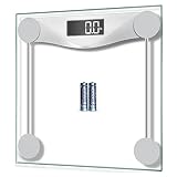 Digital Body Weight Bathroom Scale, Large White LCD Backlight Display, High Precision Measurements,6