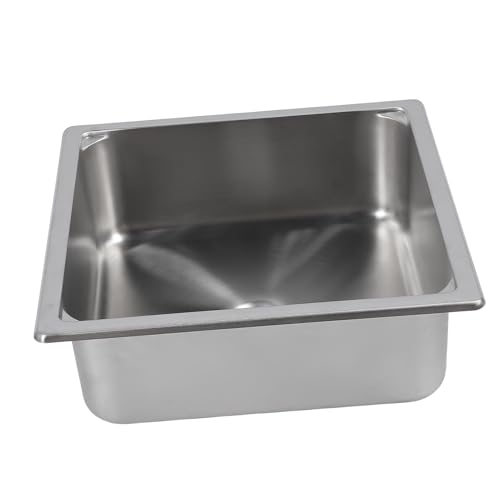 Fregadero de cocina pequeño con drenaje de 40mm Jeffergarden 8