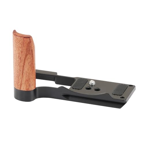 Mango de madera y soporte en L de aluminio para R50V con zapata rápida