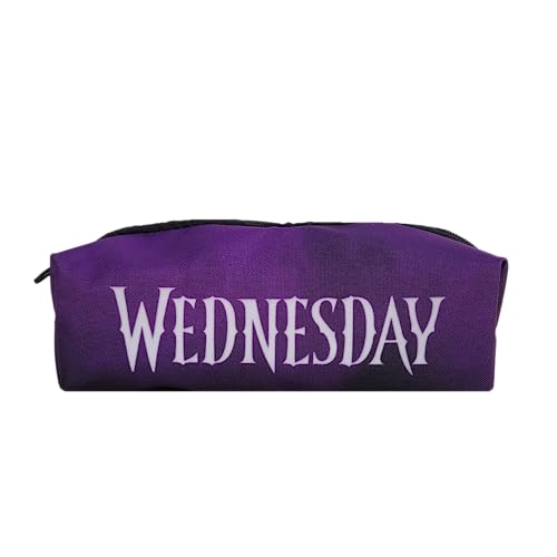 Kit Mochila Rodinha Wandinha Com Estojo E Lancheira Infantil