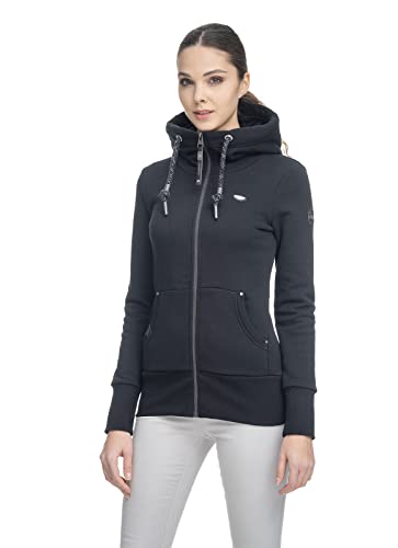 Ragwear NESKA Zip Damen Frauen Sweatjacke,Sweatshirt mit...