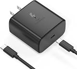 USB-C Cargador súper rápido 45W - Para Samsung Galaxy S23/S23+/S22/S22+/S21/S20/S10/Note10/Note20 - Carga Rápida con Cable Tipo C, Accesorios...