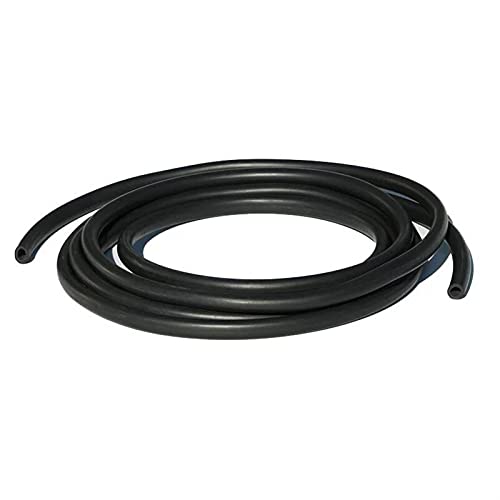 Lueao Cqinju-Flexibler Silikonschlauch 1 Meter schwarz Viton Schlauch Fluor Gummi Schlauch Hochtemperatur Korrosionsbeständige Röhre, Breites Anwendungsspektrum (Specification : 3x5mm) Cover