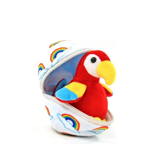 Kögler 75768 - Mini Loro de Peluche en Huevo, Aprox. 13 cm, pequeño Peluche para acurrucarse y amar, como pequeño Regalo para niños, niños y niñas Kögler 75768 - Mini Loro de Peluche en Huevo, Aprox. 13 cm, pequeño Peluche para acurrucarse y amar, como pequeño Regalo para niños, niños y niñas