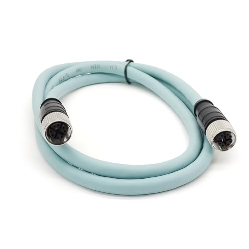 Cable Ethernet Industrial Cat7 M12 8 pines hembra 10 m miniatura 3