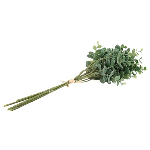 Plante à feuilles vert eucalyptus synthétique sans entretien pour décoration intérieure - 5