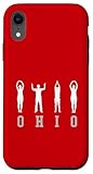 Ohio People Silhouette O-H I-O Buckeye Home State Case for iPhone XR