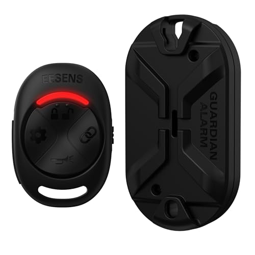 Guardian Alarm Guardian Alarm – 110dB Motion Alarm with 800ft Wireless Alert, Item Locator, Waterproof & Tamperproof Hidden Secure Mount for Bike, Motorcycle, Scooter, Bag, Camping, Camera Gear &More
