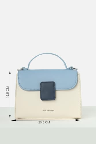 Image of Van Heusen Women's Satchel Bag |Dual Tone| Crossbody Strap