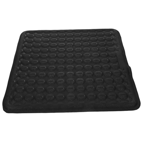 Coussin de siège gel noir ventilé USB voiture ergonomique