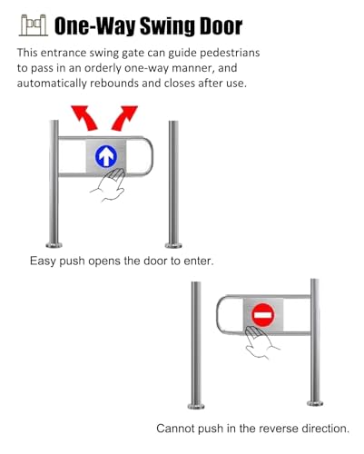 Brama skrzydłowa z drzwiami wejściowymi idealna do bramy Ga/Parking/Stat z balustradą do wejścia i wyjścia