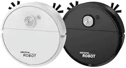 Robô Varredora/Aspirador De Pó Automática 3 Em 1 Limpeza Doméstica Robótico Inteligente E Silencioso