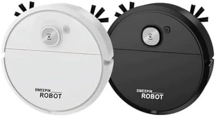 Robô Varredora/Aspirador De Pó Automática 3 Em 1 Limpeza Doméstica Robótico Inteligente E Silencioso