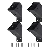 Pergola Hardware Kit per pergola, angolo in metallo resistente, 45 gradi