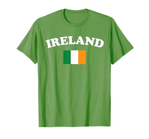 Irlanda para niños y niñas irlandeses con bandera de Irlanda Camiseta