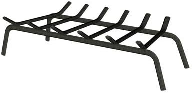 Panacea Products 15453TV 30-Inch Black Wrought Iron Fireplace Grate - Quantity 2424