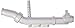 POLARIS 9-100-1002 Feed Pipe/Timer Blank Assembly, 360, Beige