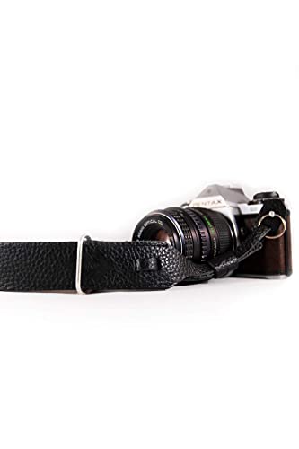 Tether Black Leather Wrist Camera Strap For Dslr Or Slr Camera, Dslr Camera Strap. Camera Accessories. Canon Camera Strap. Nikon Camera Strap (Black) #TOP14