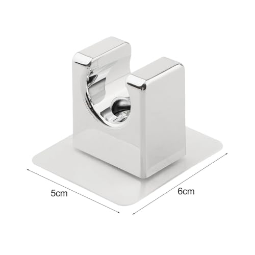 Soporte de cabezal de ducha de pared regulable y accesorios de baño dorados 3