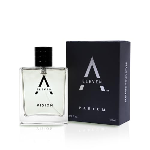 Image of A ELEVEN VISION Citrus Woody Perfume for Men & Women Eau De Parfum Long Lasting Fragrance with Bergamot Orange Neroli Ginger Cinnamon Amber Guaiac Wood 100ML