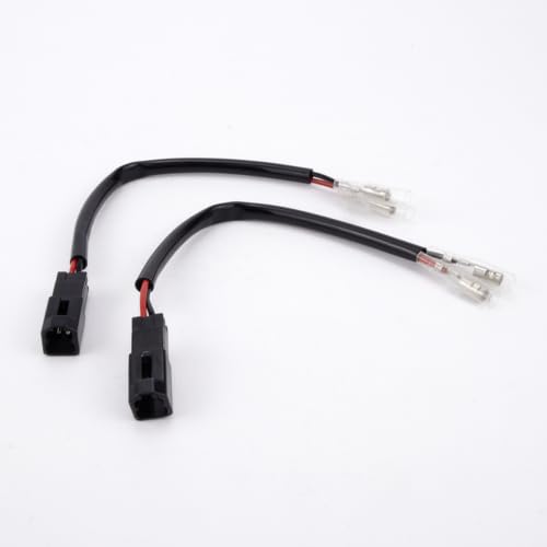 Image of Aharon Motorcycle 12V Cable Wire Extension /Adapter for LED Turn Signal Lights | Compatible with Ducati Motorcycles | Bike Indicator Blinkers | Waterproof Indicator Light Connector Plug