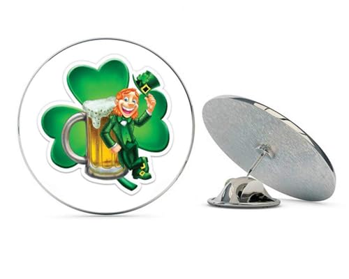 Leprechaun Metal 0.75" Lapel Hat Pin Tie Tack Pinback2