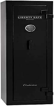 Liberty Safe Cn12-bkt-e Centurion آمن مع قفل إلكتروني ، سعة 12 بندقية