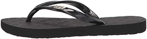 Roxy Girls RG Viva Sandal Flip-Flop, Black 211, 4 Big Kid | Image 7
