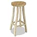 vidaXL Teck Tabouret de Bar Marron Chaise Cuisine Chaise de Bistrot Salon