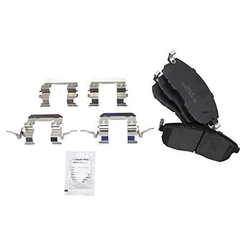 Image of TRQ Front Brake Pad and Rotor Set Ceramic Vented Rotors | For 2007-2013 Nissan Altima