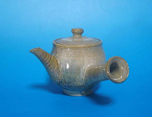 ♦民藝 益子焼 用の美 陶芸 茶器 急須 古美術品 骨董品 アンティーク Amazon.co.jp: 益子焼 民芸 民藝 急須 釉流し 銘有 横手 濱田