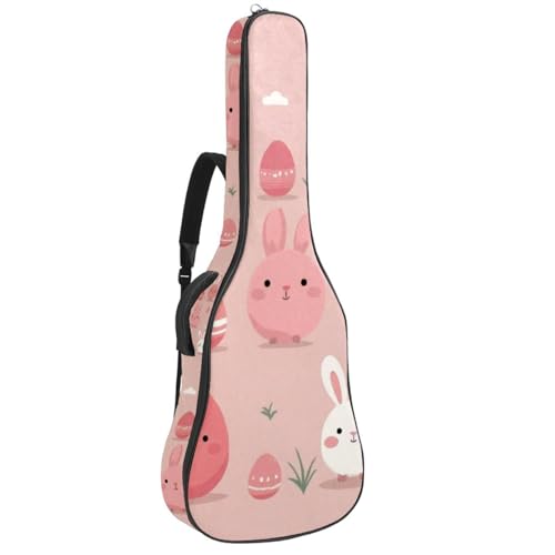 Étui guitare acoustique rose pour transporter votre musique au quotidien