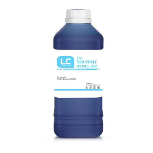 Cartouche d'encre GS6000 anti-bouchage grand format Light Cyan 1000ml pour tirages continus
