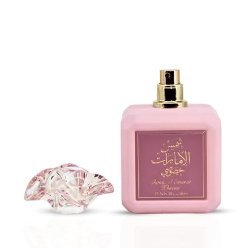 Ard al Zaafaran Pink Blush Shams Al Emarat Khususi, Marshmallow Blush Perfume For Women, Eau de Parfum - 100 ML (3.4 OZ) Romantic & Sweet Arabian Perfume - A Captivating Scent wrapped in Pink Bottle - Image 5