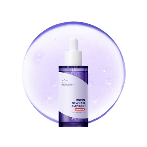 ISNTREE Onion Newpair Ampoule Plus 50ml 1.69 fl.oz – Uneven Skin Tone Care | Hydrating & Soothing Ampoule | Red Onion Extract & Niacinamide | Lightweight Watery Texture | Korean Skincare