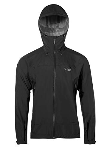 Preisvergleich Produktbild RAB Herren Downpour Plus Shell Jacke, Schwarz, Größe M