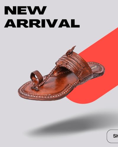 Kolhapuri Chappal for Men|Kolhapuri Slippers for Men|Kolhapuri Shoes for Men|Leather Slippers for Men|Wedding Slippers for Men-C1