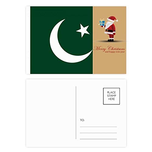 Cartes postales Pakistan et Père Noël (lot de 20) pour correspondance
