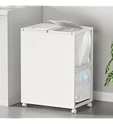Amazon.co.jp: [マグネット式目隠し] ゴミ袋ホルダー 平袋・U型袋両