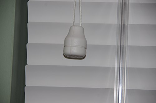 HomeAmore Large White Bell Shape Window Blind Tassels. - Thumbnail 6