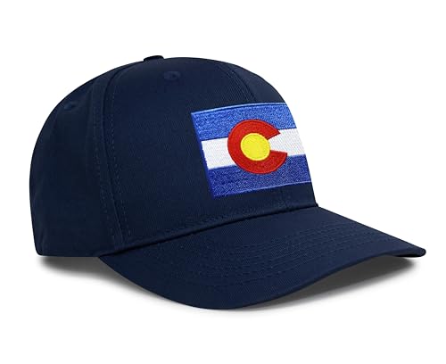 Image of International Tie State Hat for Men and Women, Adjustable Snapback Trucker Baseball Cap with Embroidered Patch