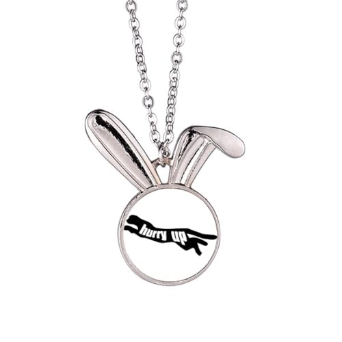 Collier lapin noir motif panthère : le cadeau original pour surprendre vos proches
