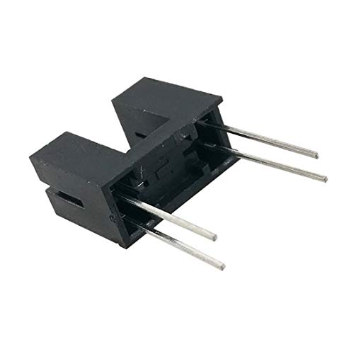 Hailege 20pcs ITR9608 ITR9608F ITR-9608 DIP-4 Opto Photo Interrupter Optischer Sensor Optischer Schalter Optischer Unterbrecher Photoelektrischer Sensor DIP4