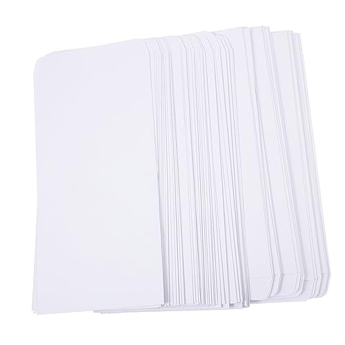 KAILIKETIY 100個加厚信封袋 紙素材 傷みにくい 書類 手紙 お収納に おしゃれで実用的