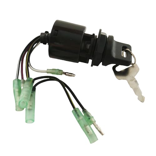 HeuroFosh 35100ZV5013 Starter Ignition Key Switch for Honda BF115 BF135 BF150 BF200 BF225 Outboard Motor Remote Control Box