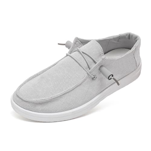 Image of betyswear Womens Loafers Women Shoes Casual Slip-On Canvas Shoes Breathable Lightweight Boat Shoes for Women